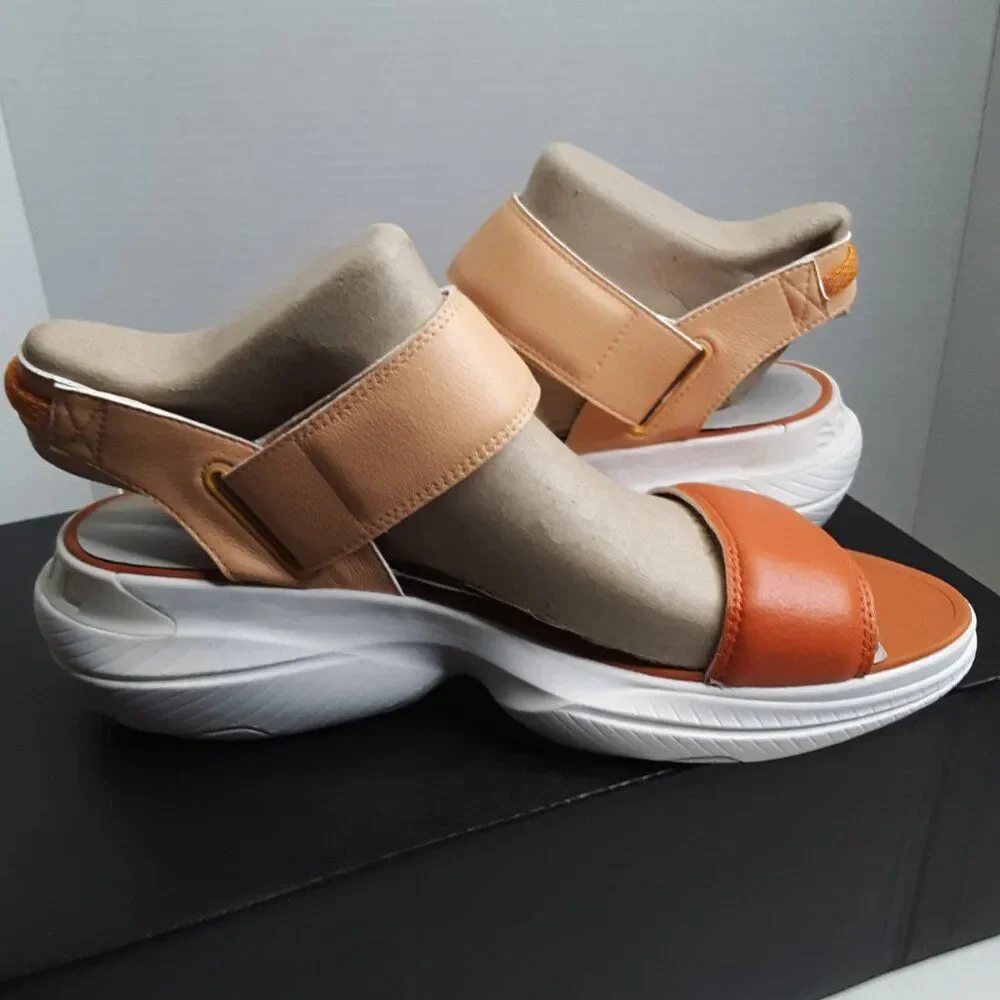 Sorel x PrAna Explorer Blitz Stride Women's size 12M Sandal Orange